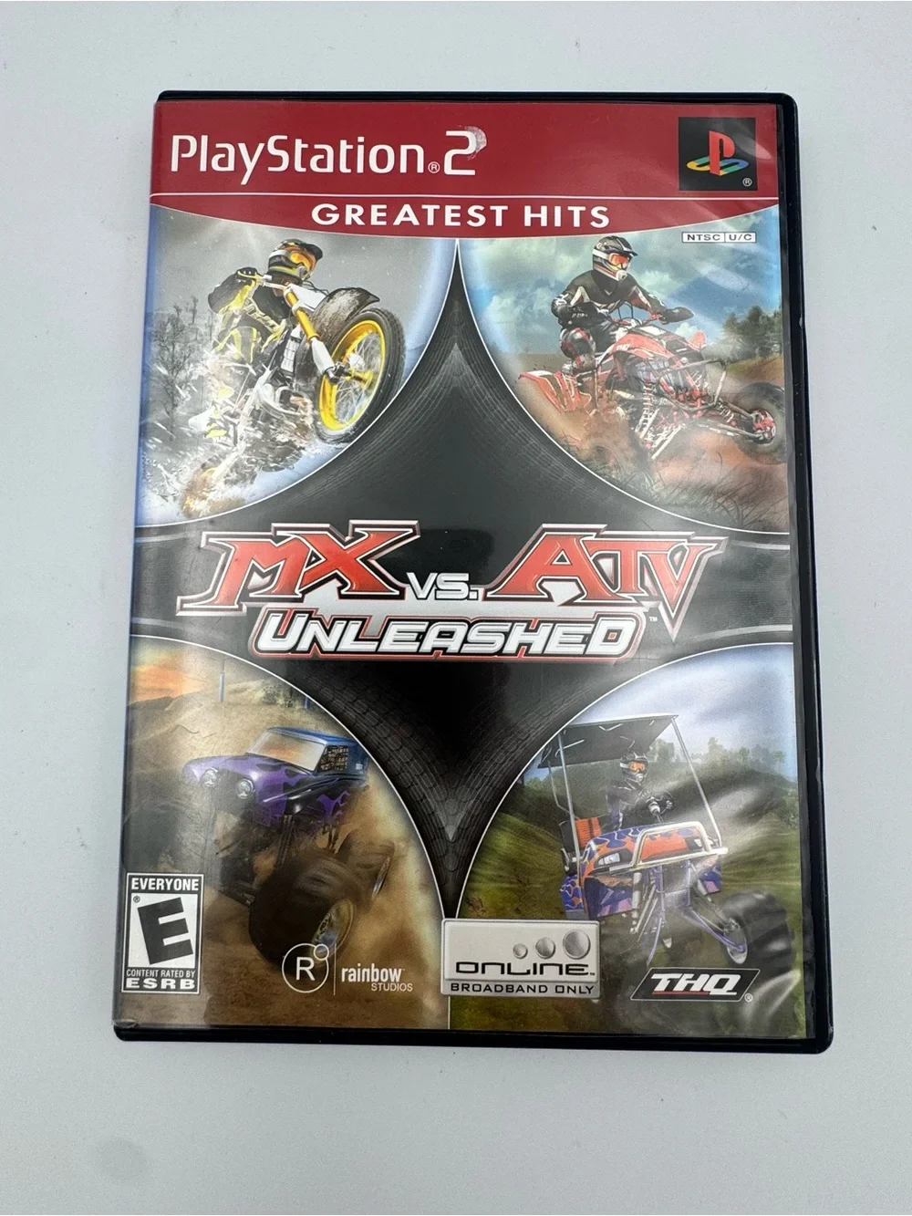 MX vs‎ ATV Unleashed Greatest Hits PS2 Complete CIB Manual Tested